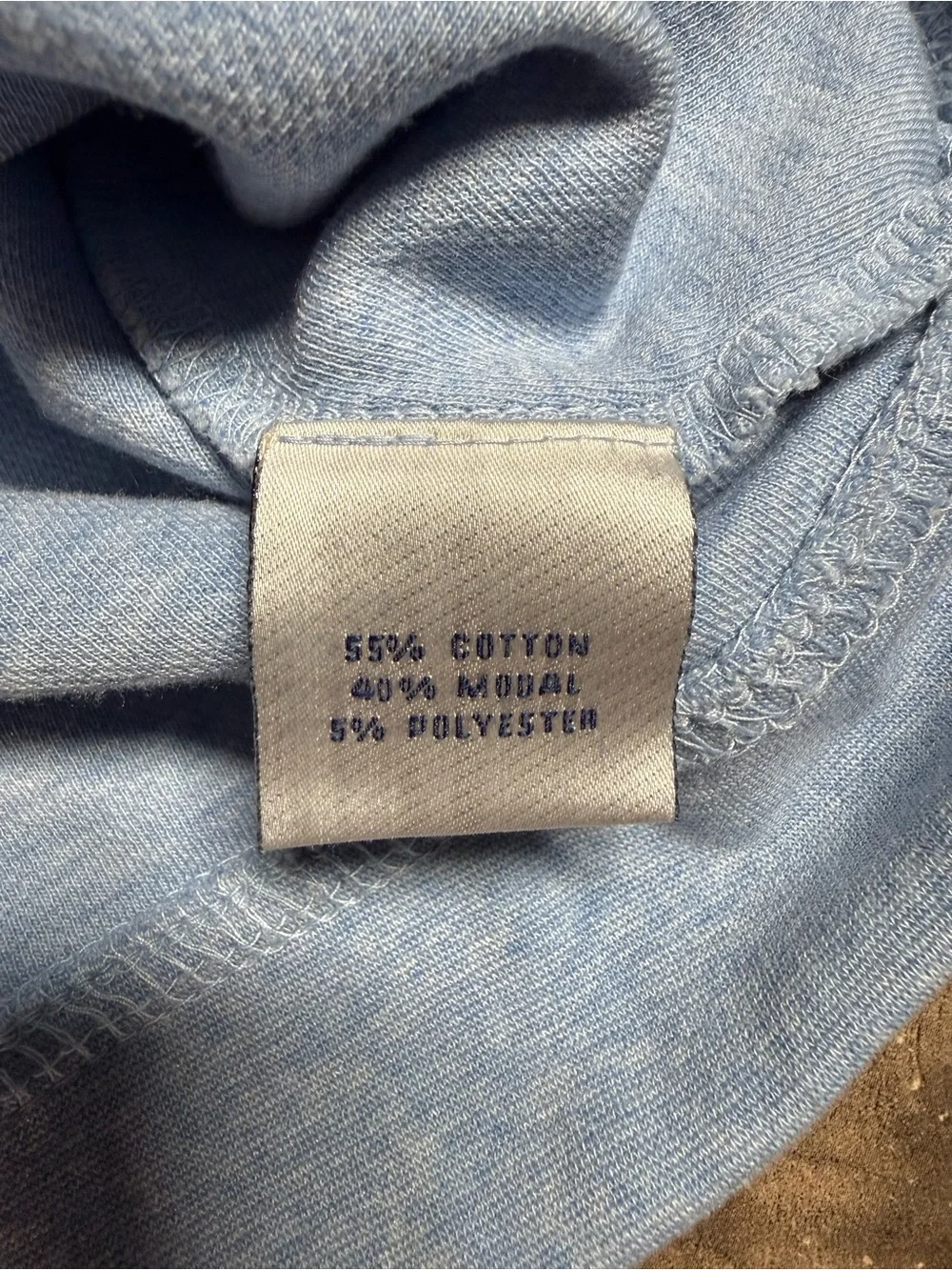 Peter Millar Men XXL Light Blue Quarter Zip Pullover Cotton Modal Made USA